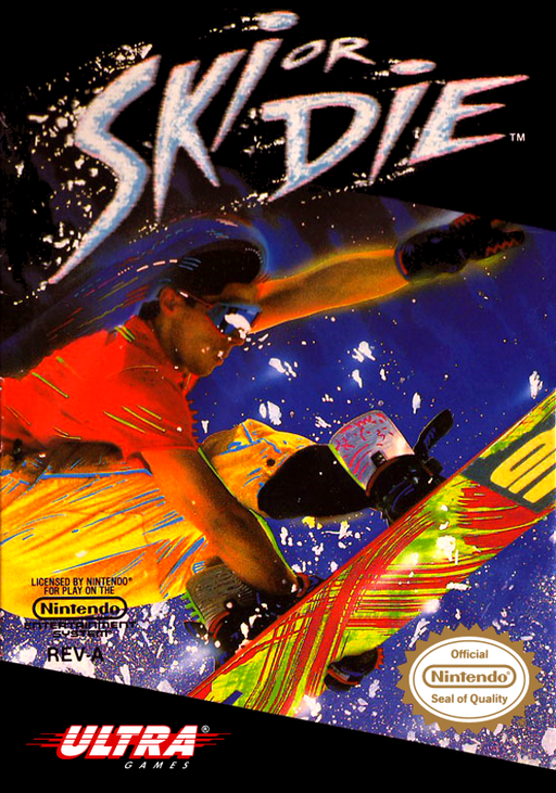 Ski or Die (USA) box art